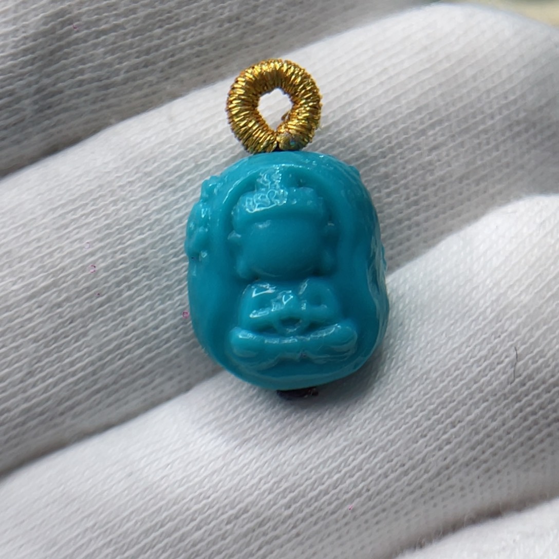 绿松石未镶嵌颈饰卡11.6-14.5