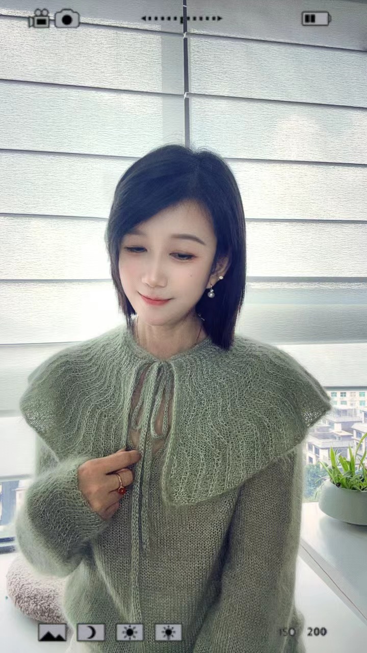 舒雅     星空马海毛手工编织DIY线材