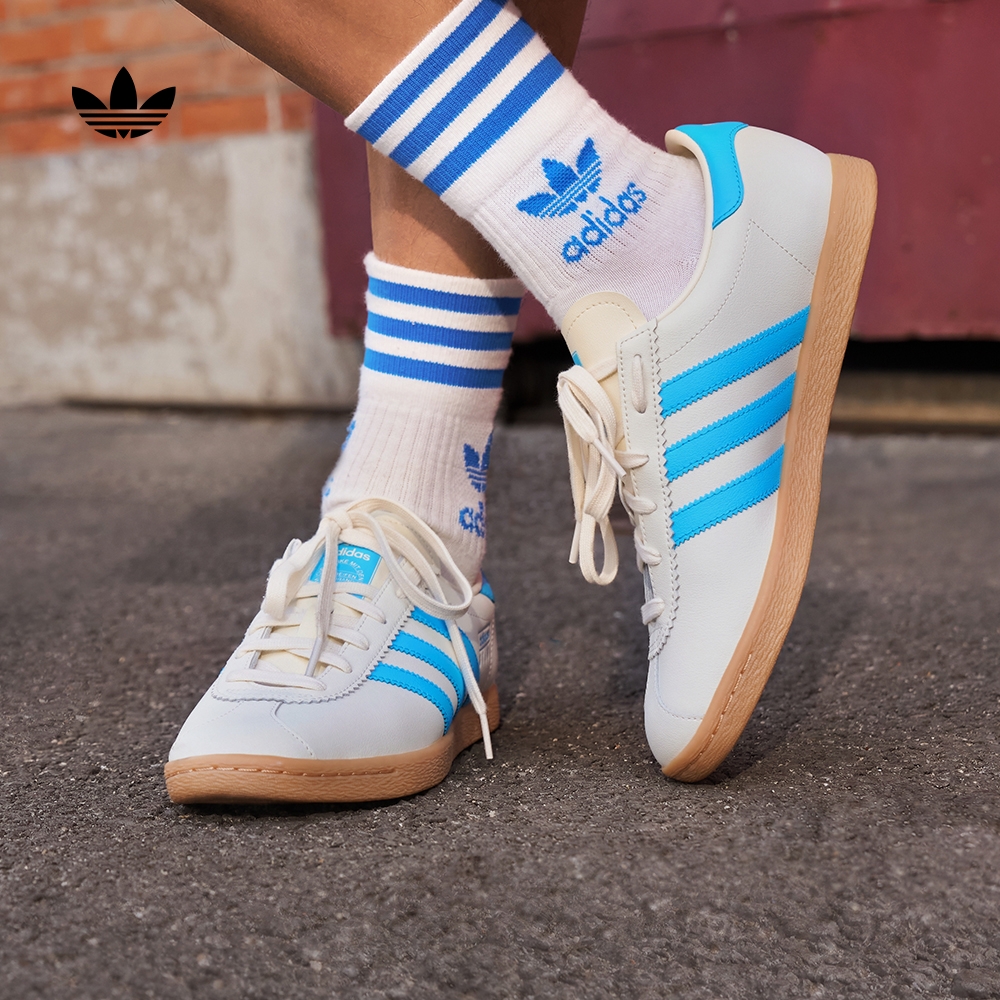 流光风阿迪达斯三叶草「T头鞋」STADT经典运动板鞋男女同款JR9566