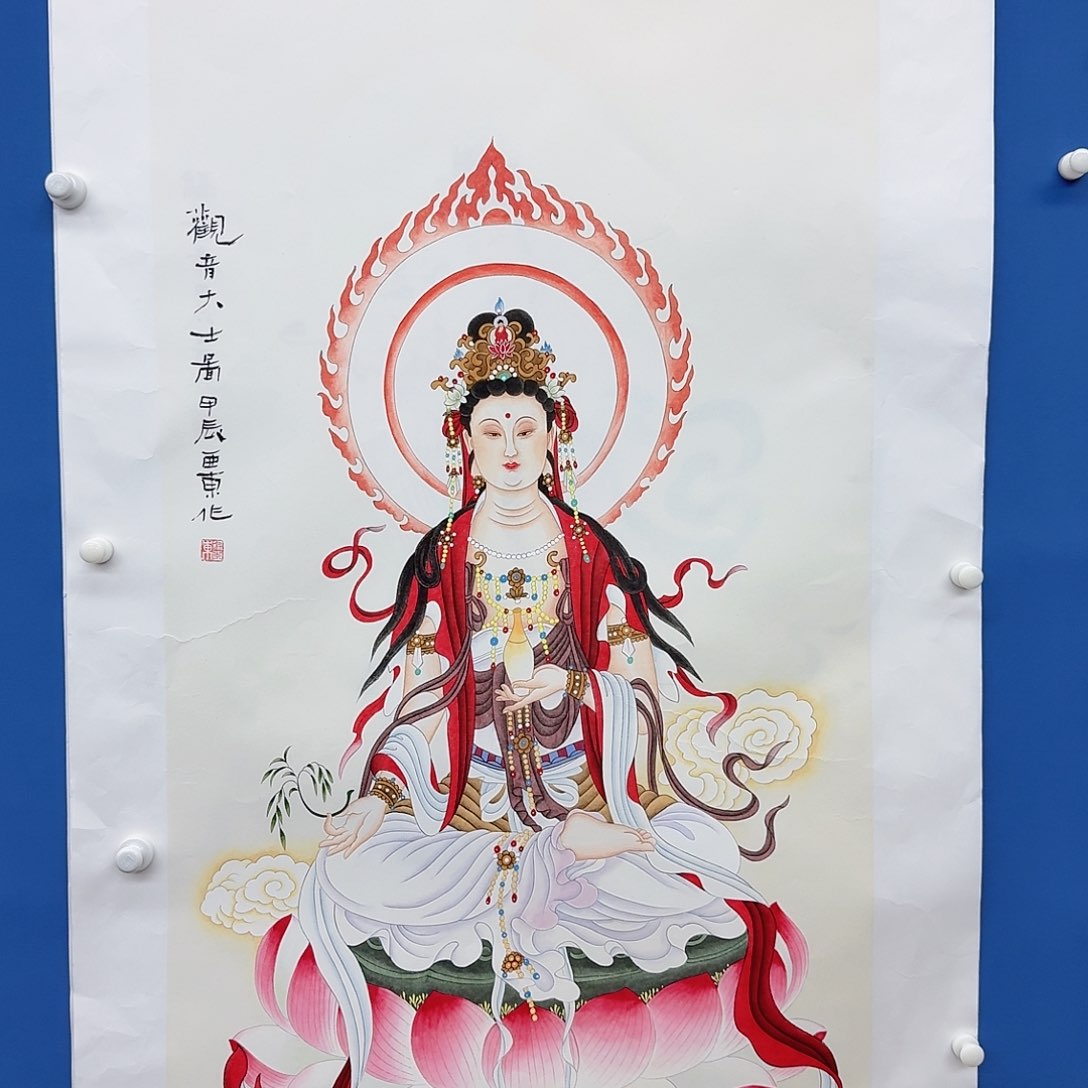 国画多次参加国内外