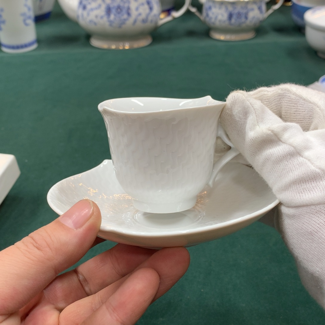 摆件摩卡杯全是大漂亮瓷器啊美美哒