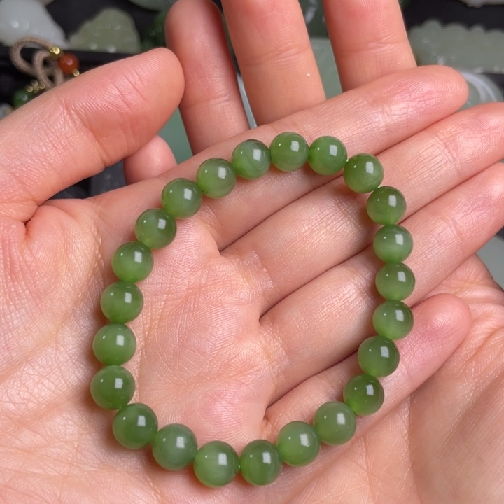 和田玉手串未镶嵌?****?