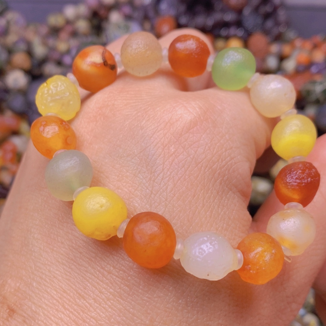 合金颈饰玛瑙/玉髓