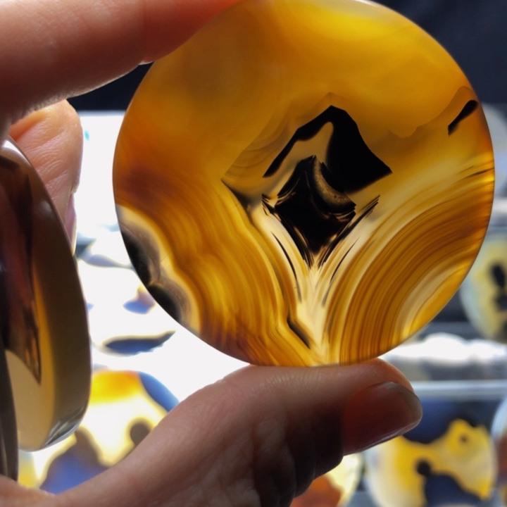 合金玛瑙/玉髓珠宝奇石114