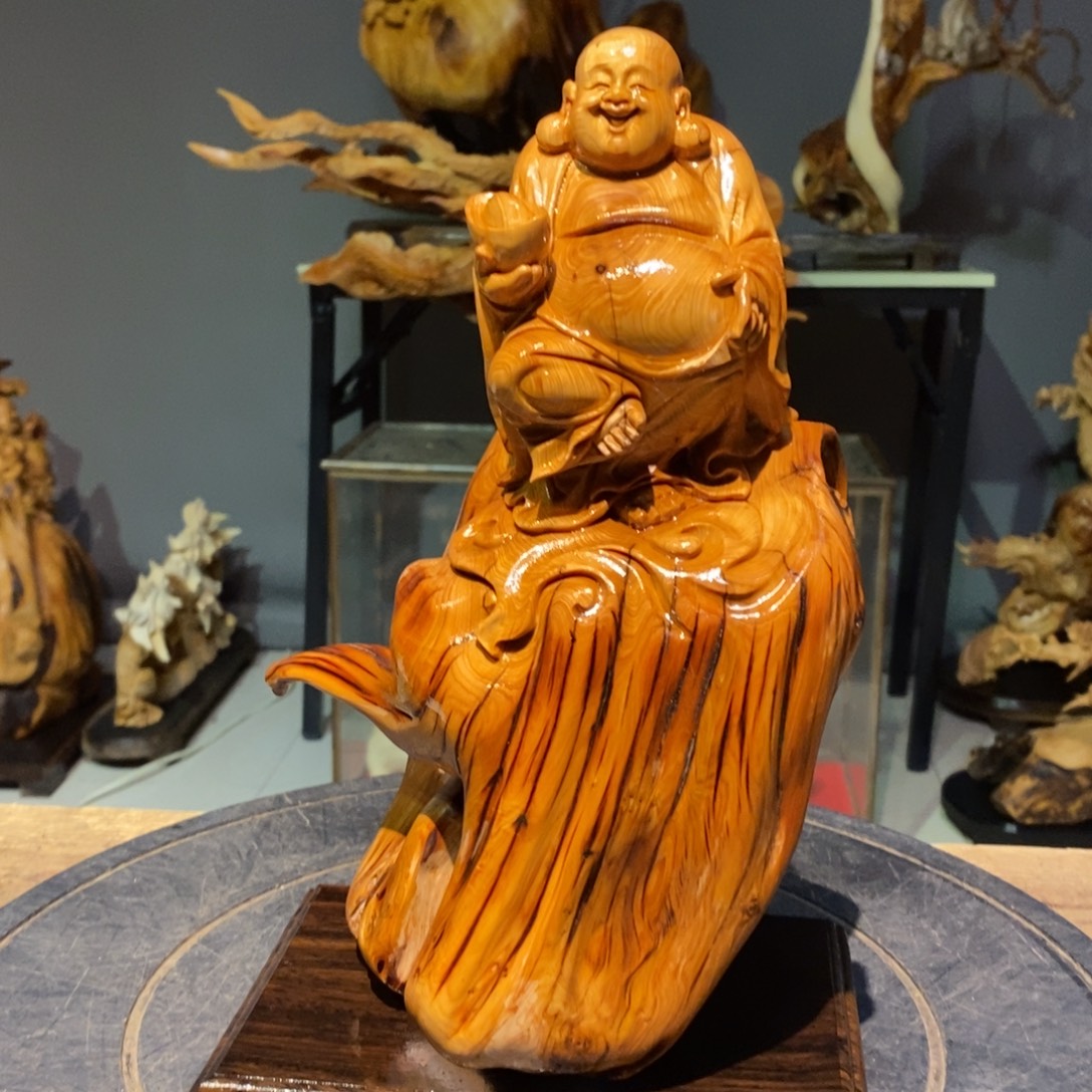 柏木（崖柏）崖柏木雕刻
