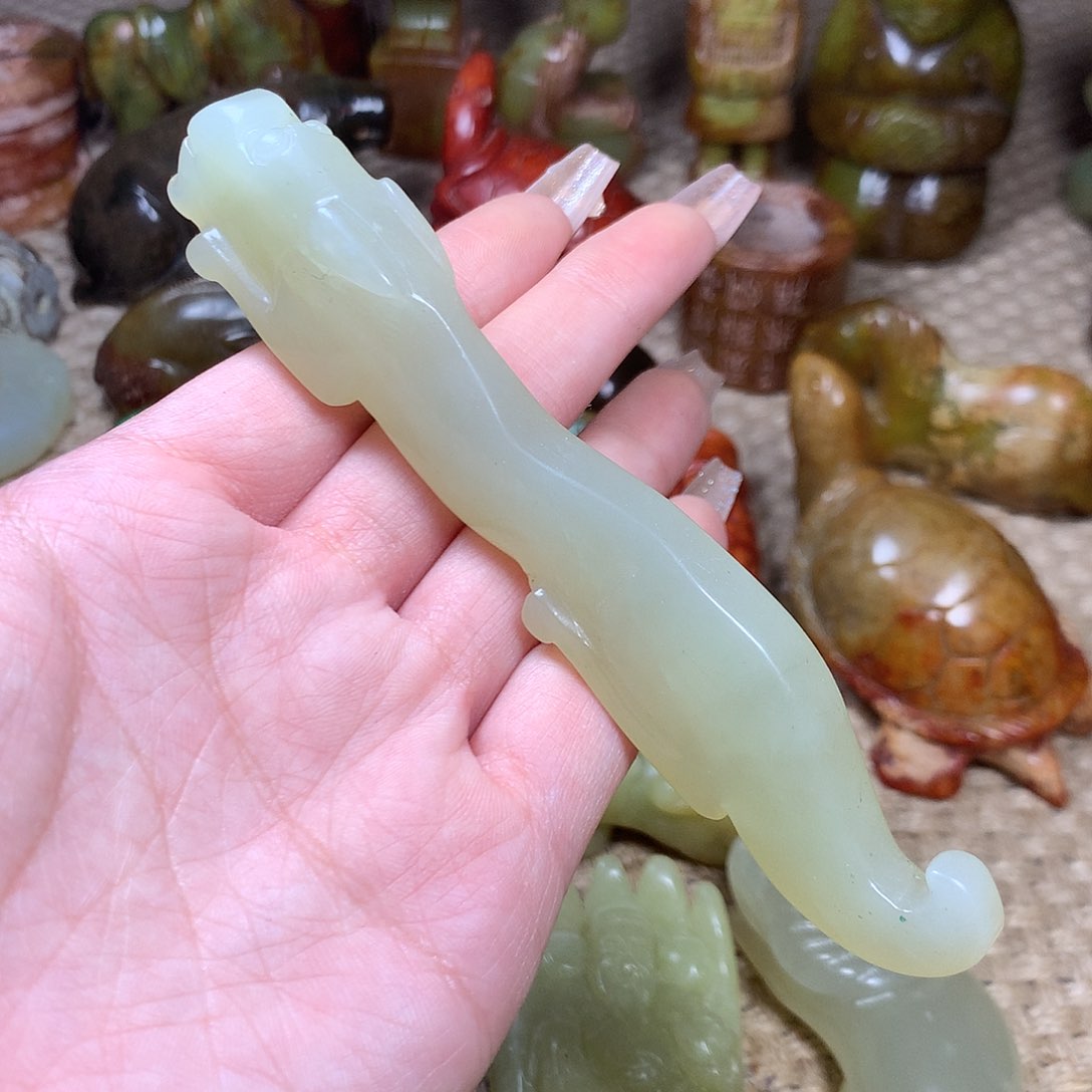 白玉菩提吊坠挂件