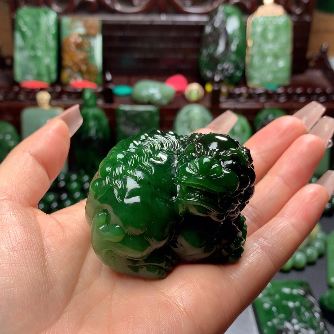 和田玉挂件未镶嵌叶**公