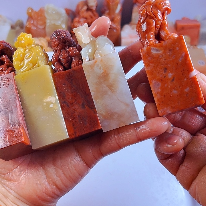 昌化石印石老挝石