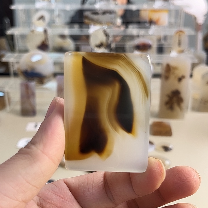 玛瑙/玉髓吊坠(不含链)未镶嵌