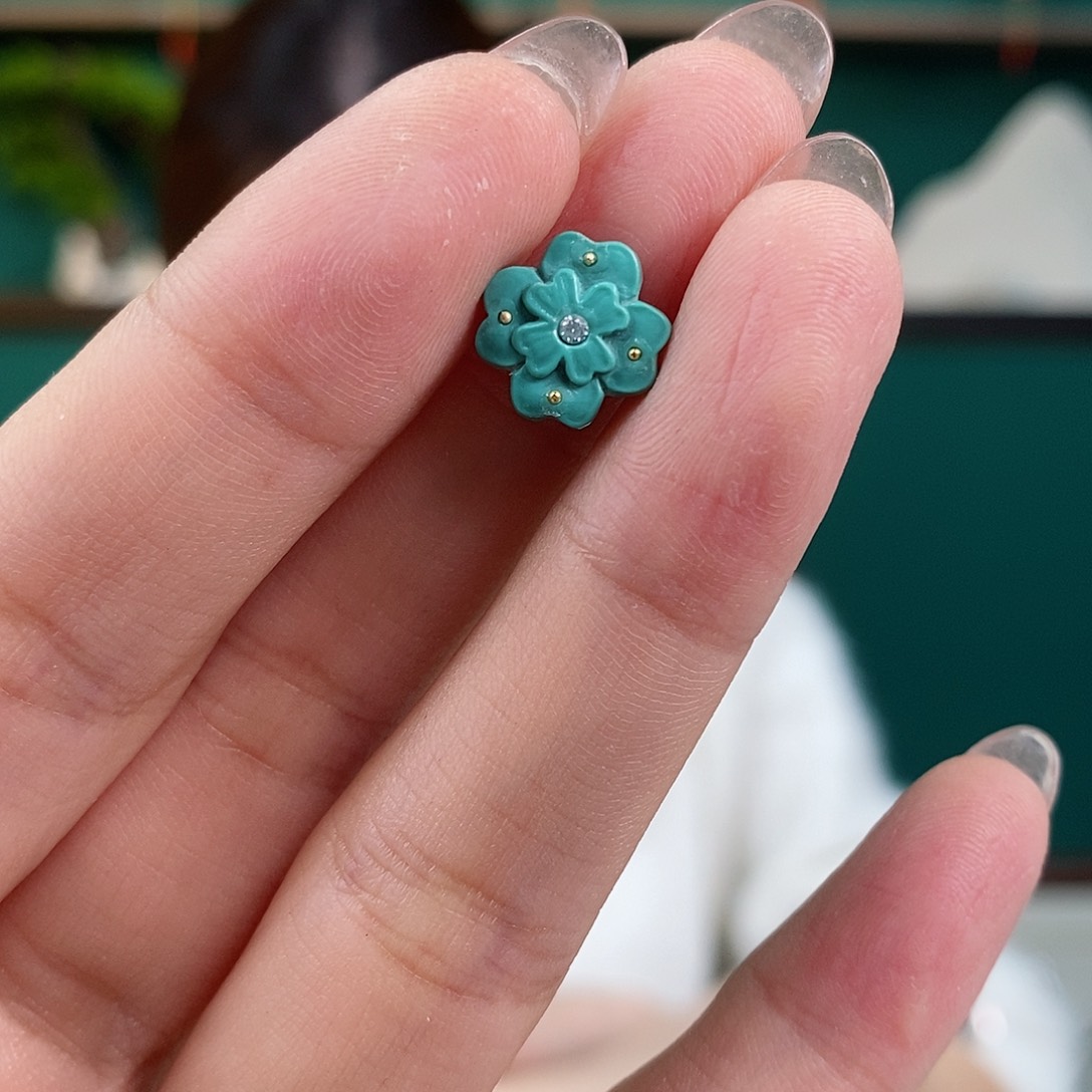 绿松石珠宝奇石未镶嵌