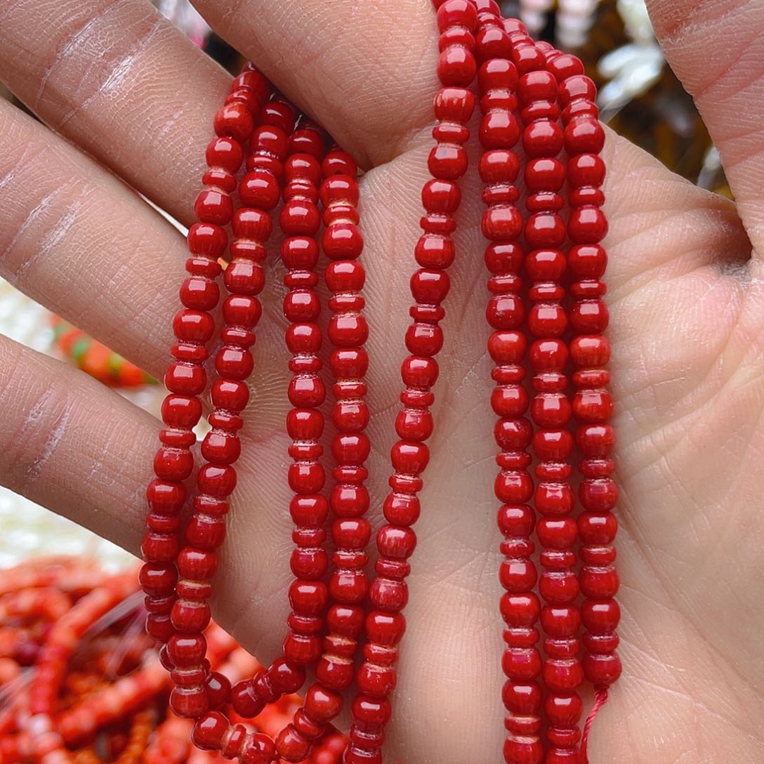 玛瑙/玉髓珠宝半成品未镶嵌三姑娘1条卡4.5