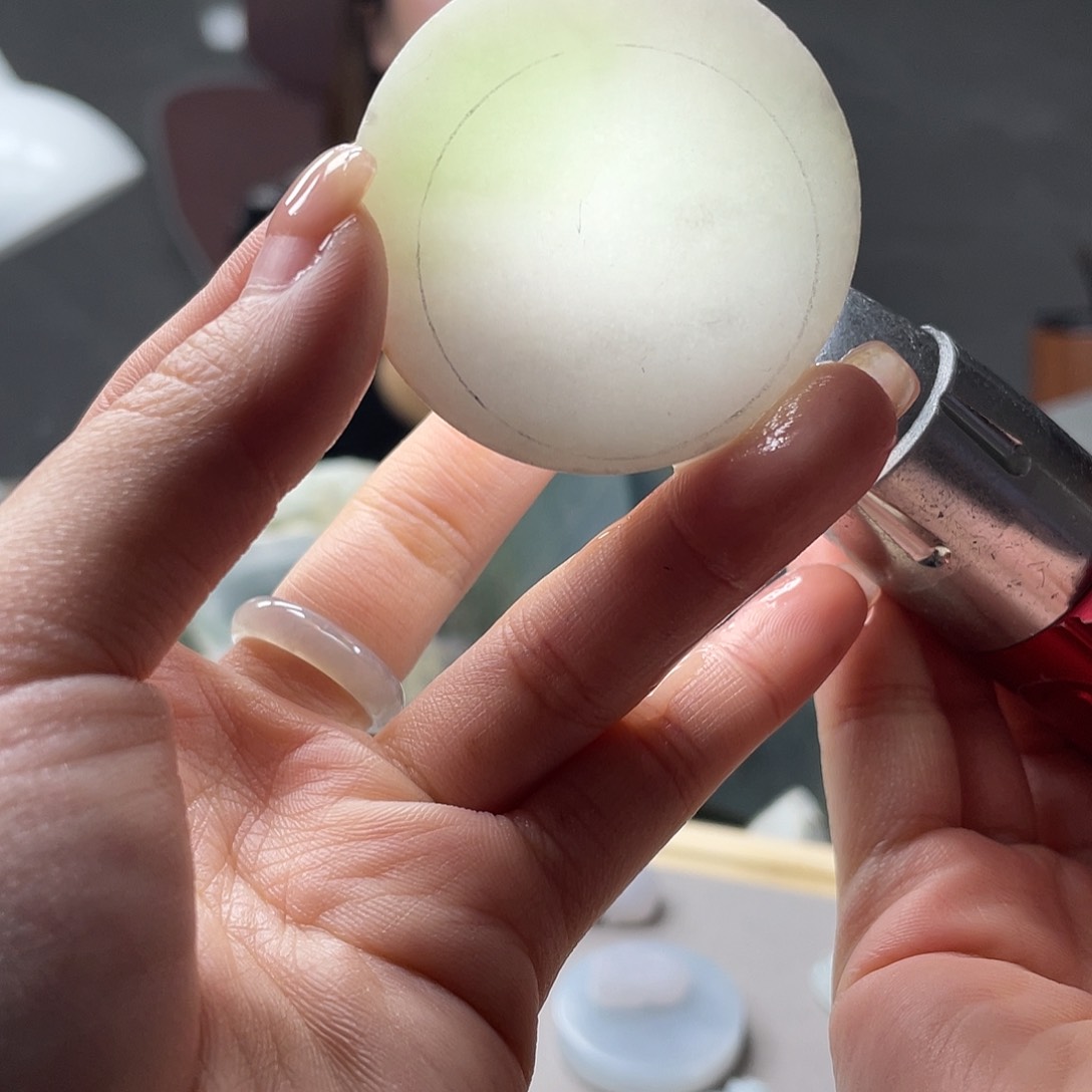 翡翠裸石料子不包工