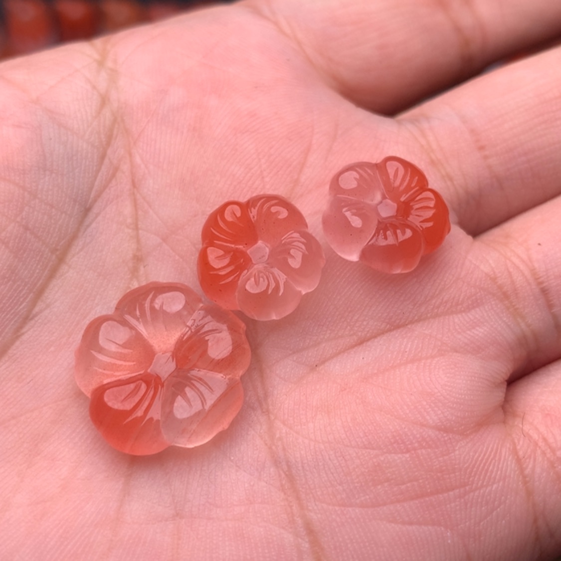 【闪购商品】未镶嵌南红玛瑙珠宝奇石欢*