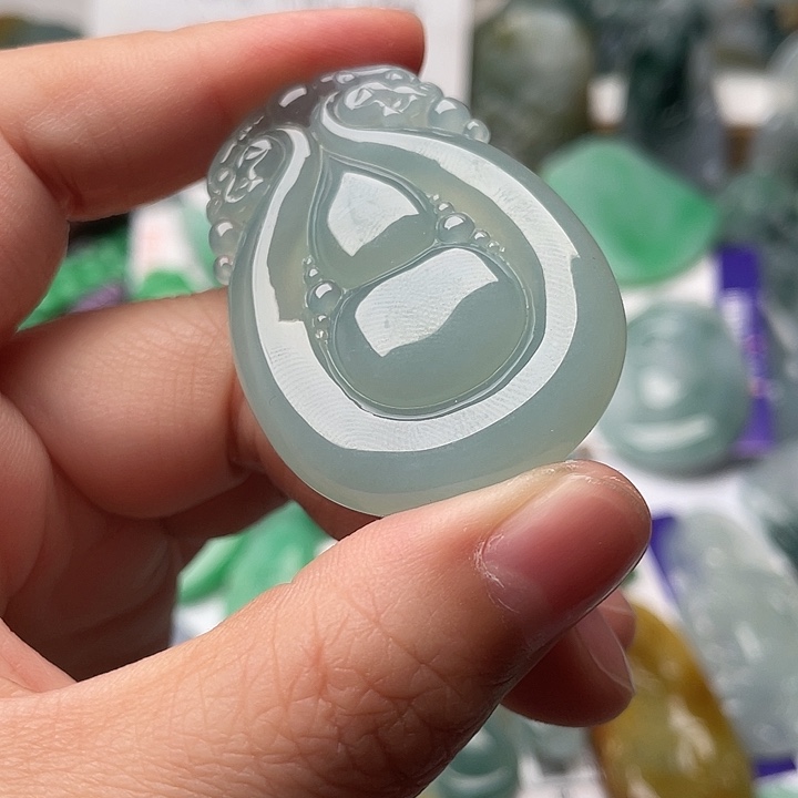 定制翡翠未镶嵌三*爷