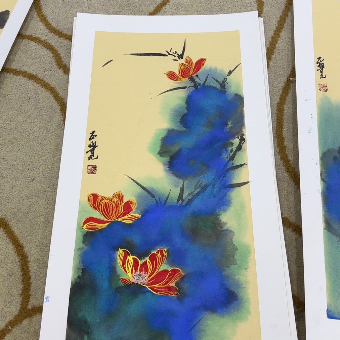 国画王文浩卡纸lixzhub李欣主播