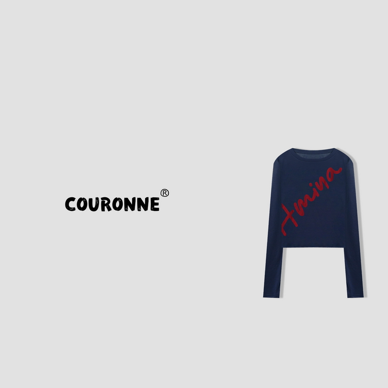 【戚玥】-夏‘’经典字母‘’复古减龄休闲显瘦软糯防晒上衣34515