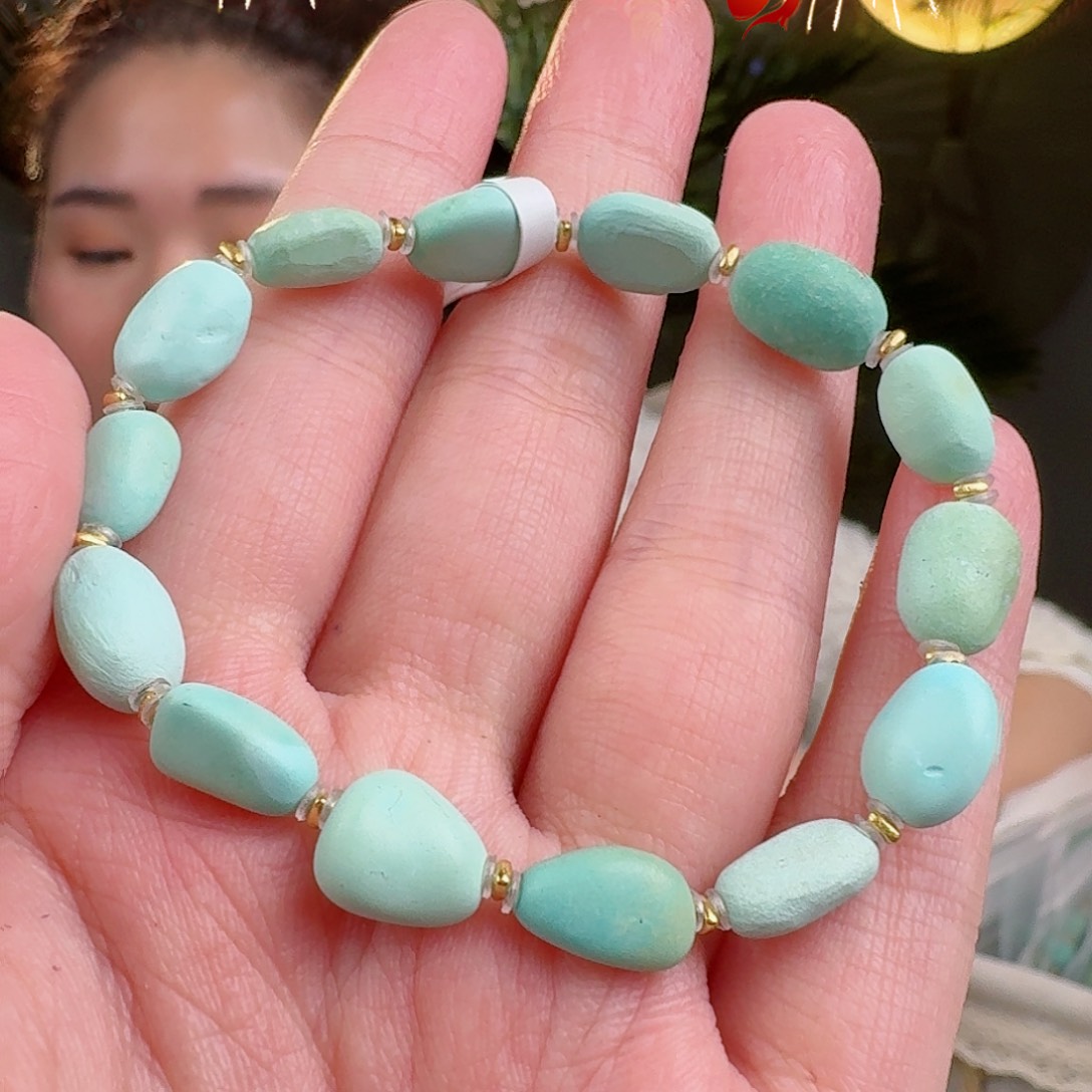 绿松石珠宝奇石未镶嵌