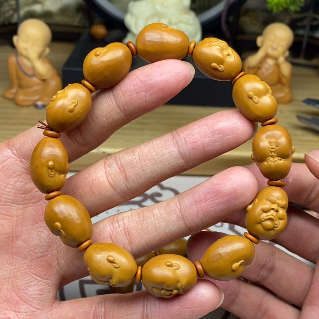 橄榄核手串/手链橄榄核雕工艺手串