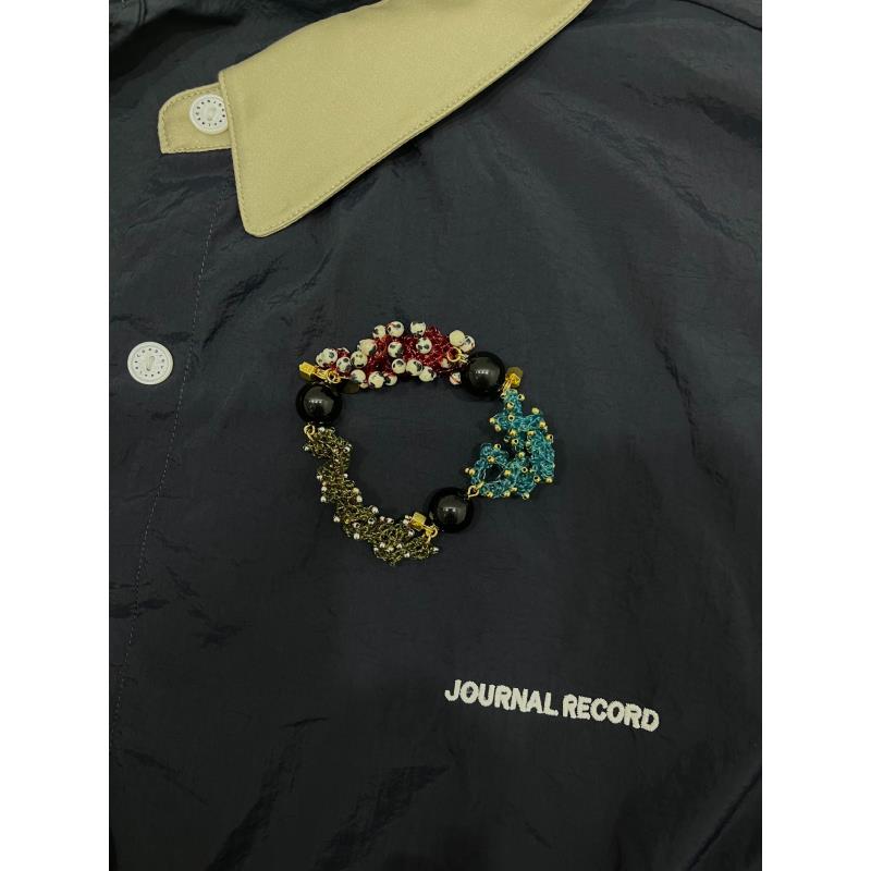 手工编织鱼骨毛衣 J24SL264