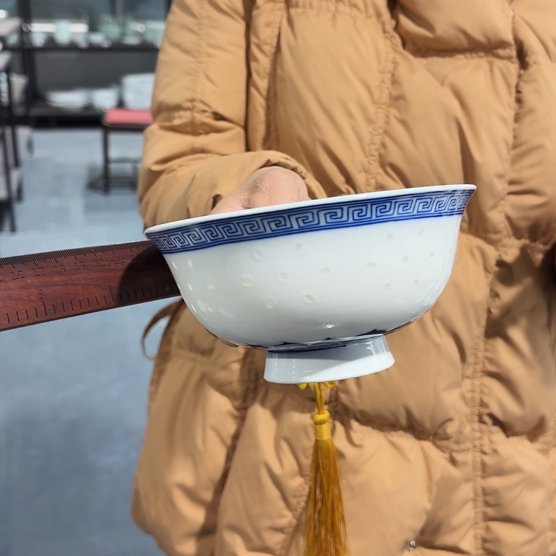 景德镇陶瓷面碗6寸一级两个