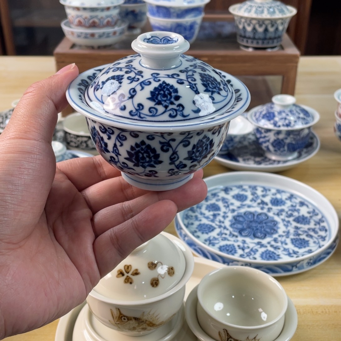 景德镇手工手绘茶具