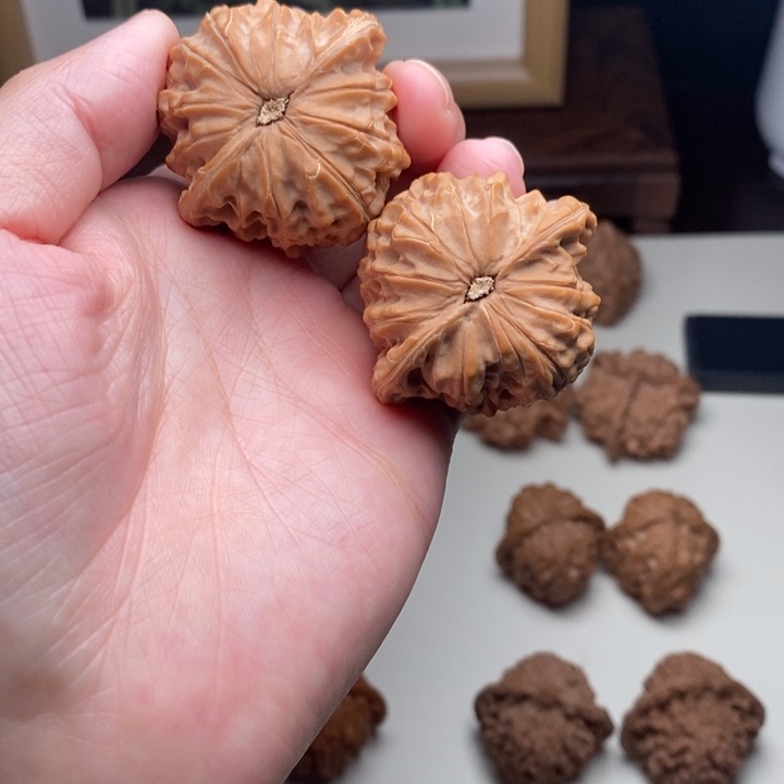 文玩核桃吊坠磨盘41全品