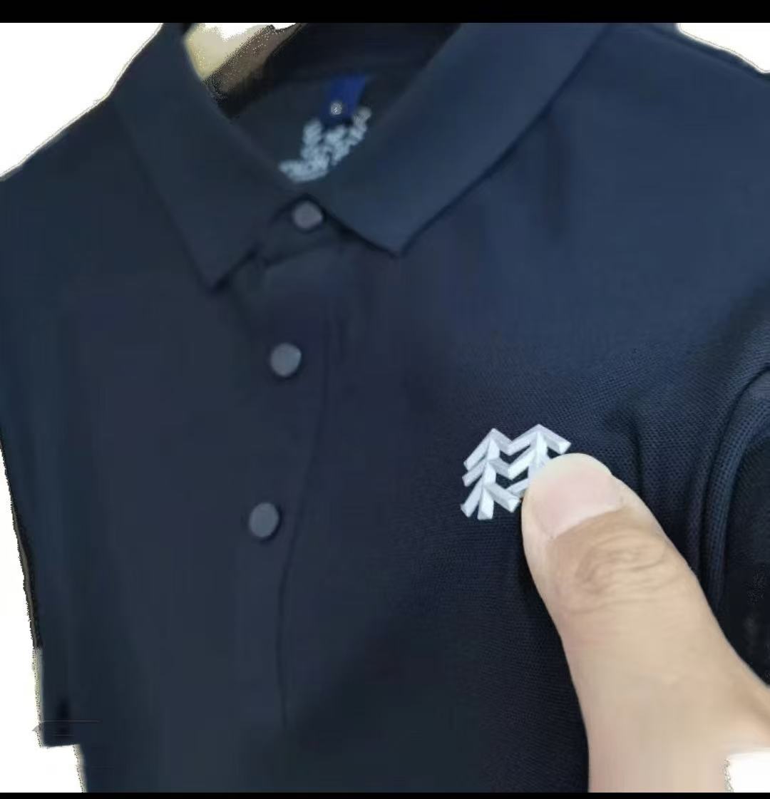 【奥莱撤柜】纯黑经典树POLO 轻奢 男女同款 奥莱清货 {发正标}2