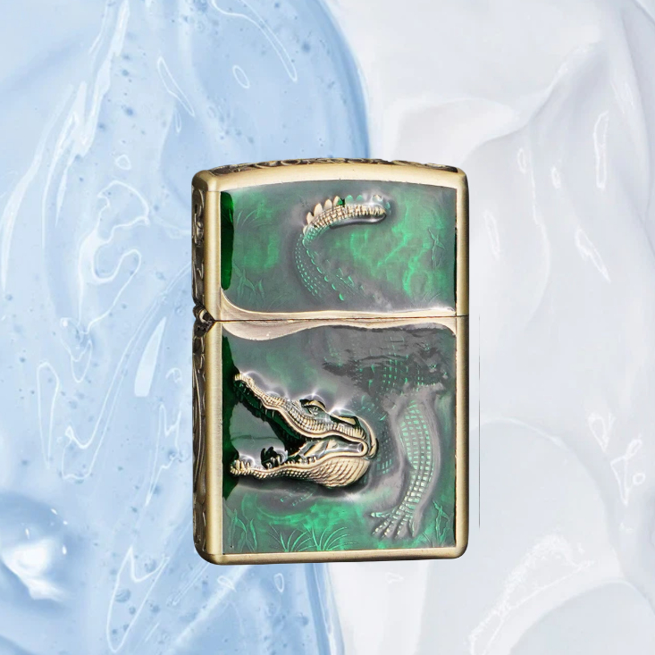 ZORRO佐罗鳄鱼防风打火机男士送男友达人c15699无油