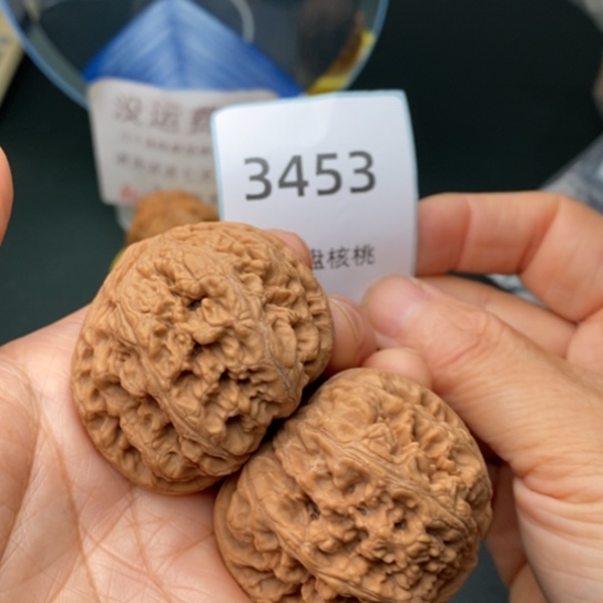 文玩核桃把件45大粗筋天残脚3453