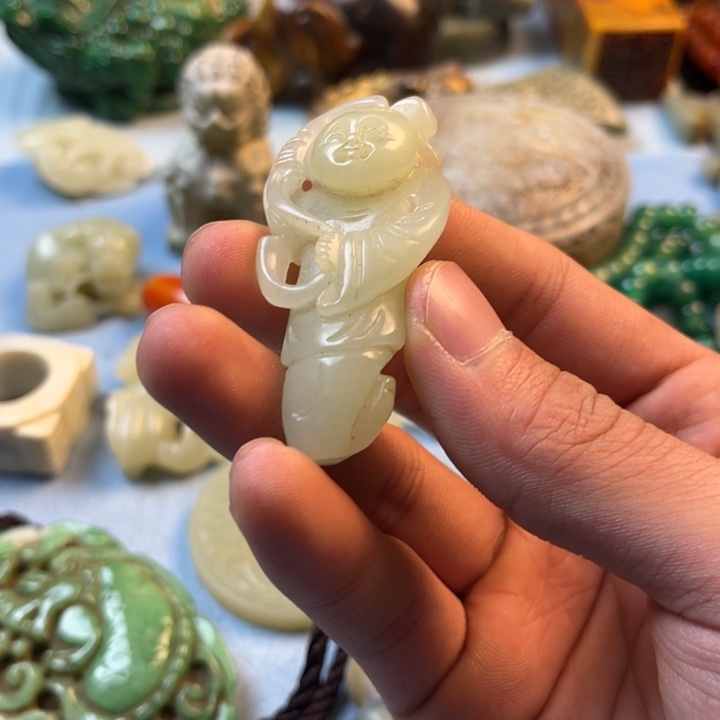 陶其他精品手把件摆件