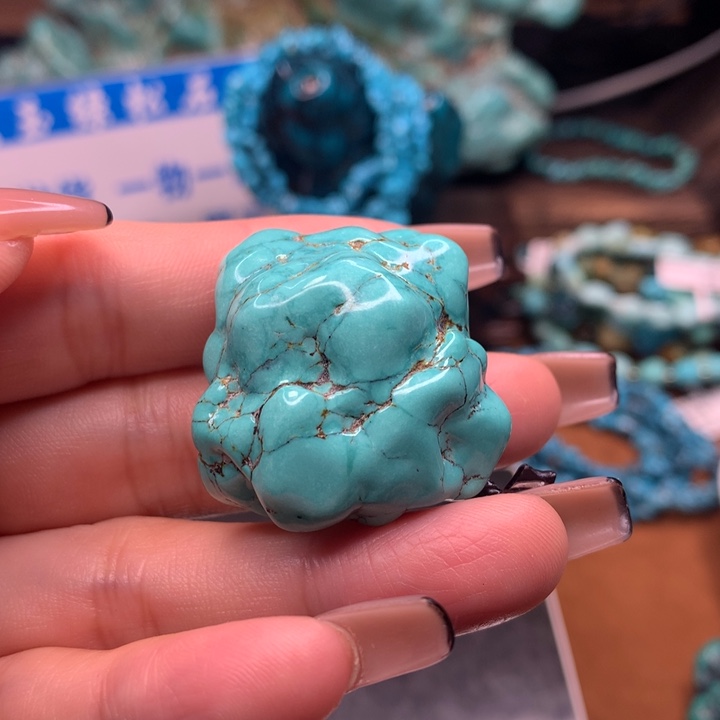 绿松石原矿未镶嵌金*