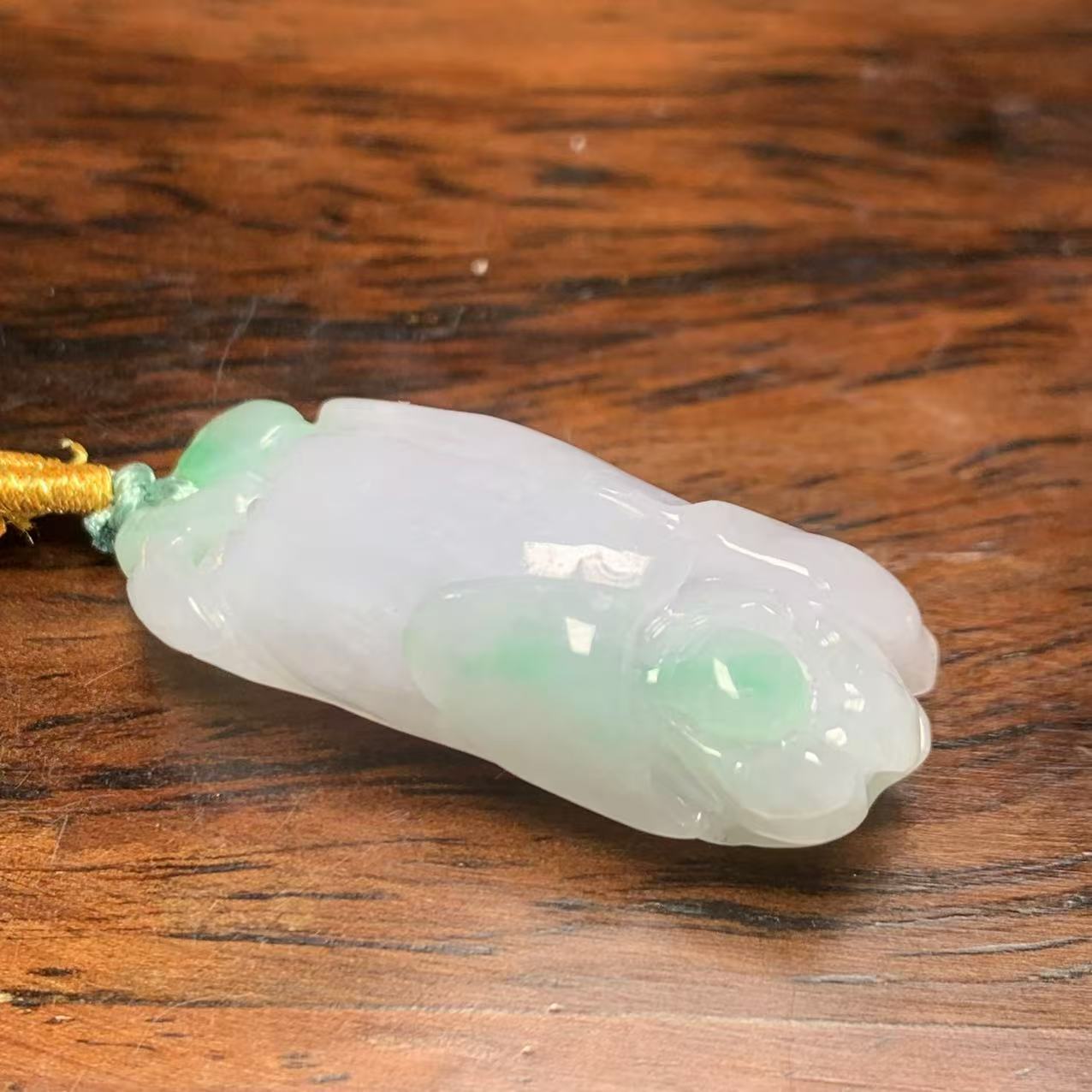 A689珠宝玉石A货翡翠吊坠 