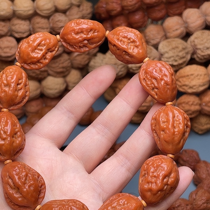 泽***）手串文玩核桃水晶