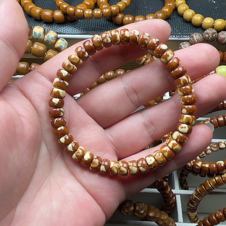 小***祥手串紫金鼠紫金鼠花皮纯肉老型手串