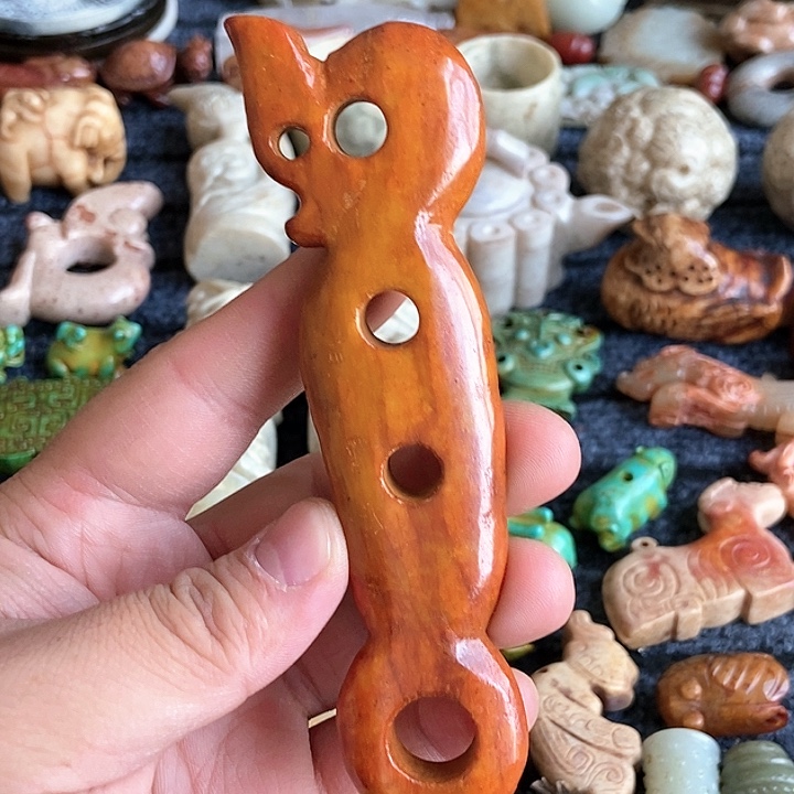 和田玉未镶嵌颈饰118