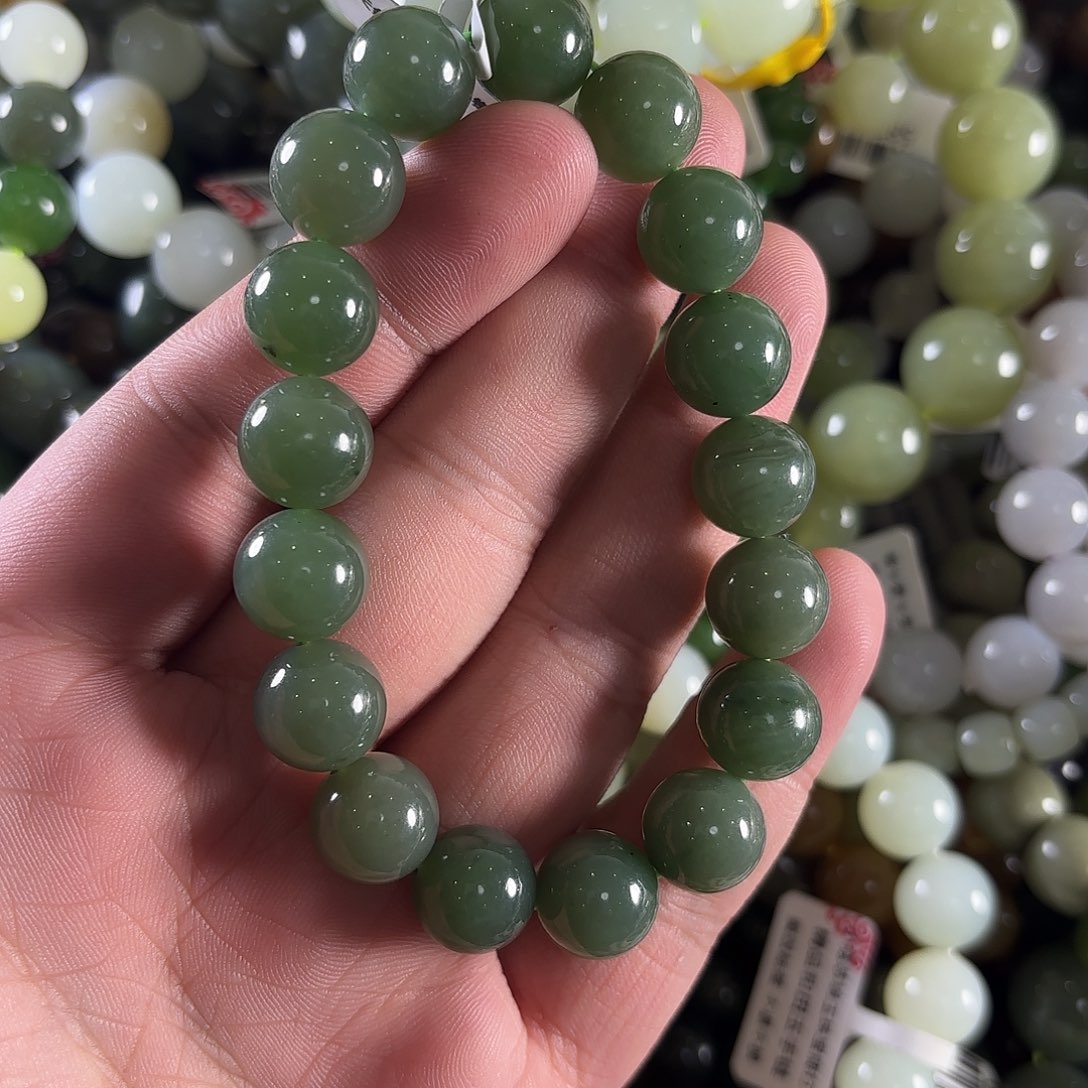 和田玉手链未镶嵌W96