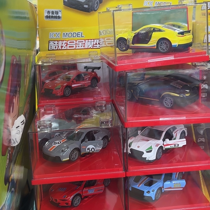 16个装大点合金车可开门