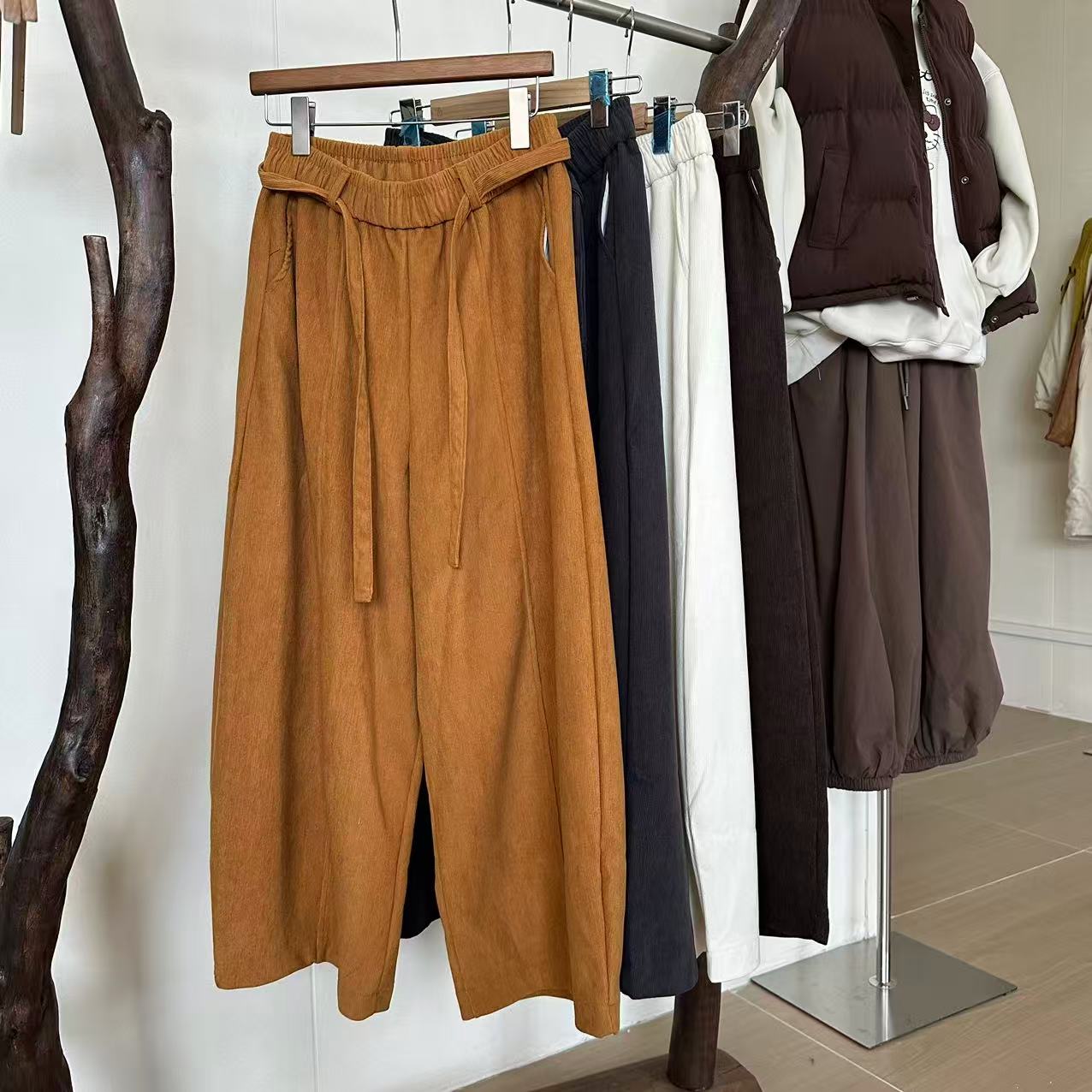 33推荐 33#8915 FL 日系灯芯绒裤（不加绒，配腰带） 2025-11-20