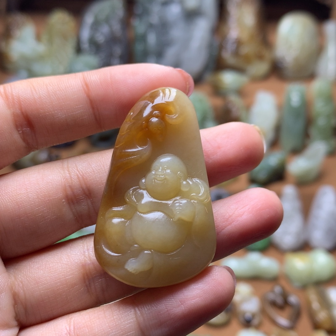 和田玉挂件未镶嵌