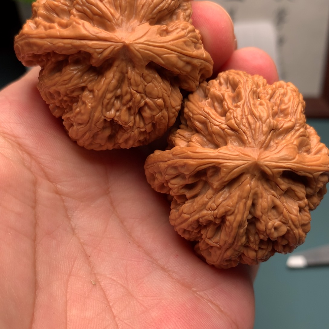 把件文玩核桃巍粗筋19