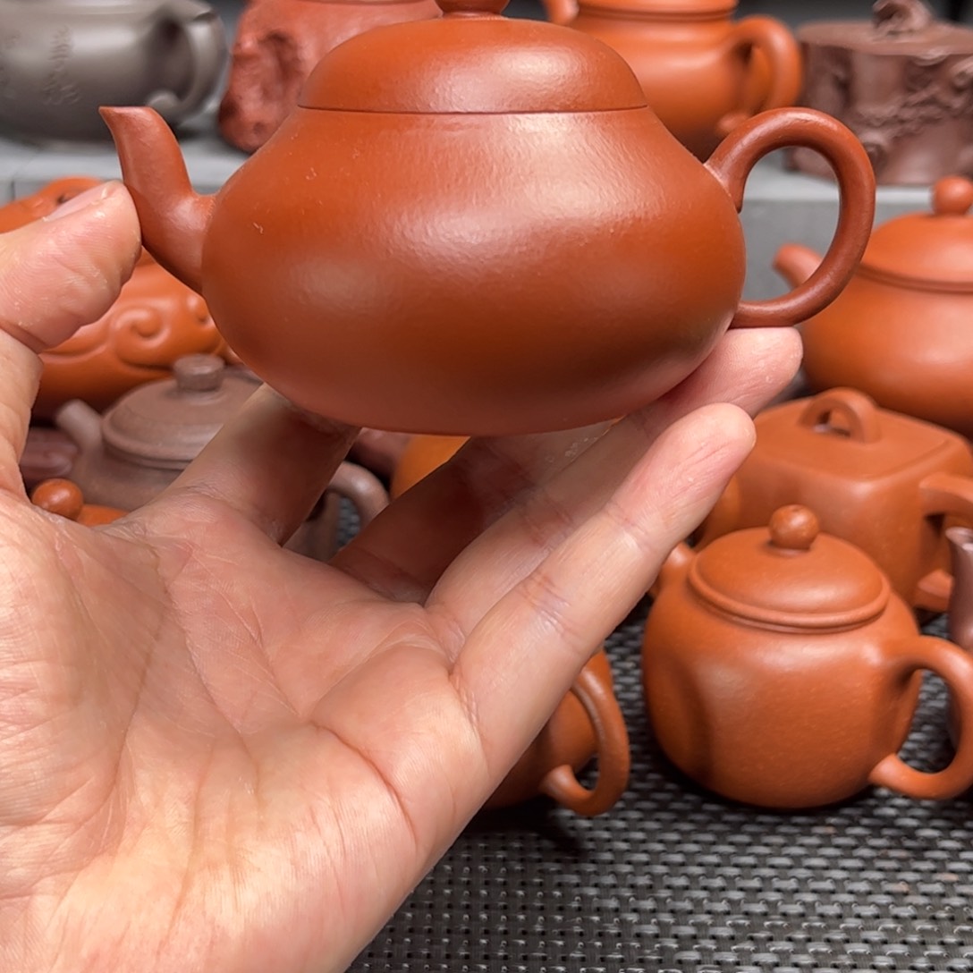 紫砂茶壶紫砂艺术茶具套装老朱泥生砂