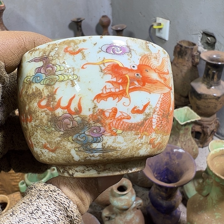 人***淡陶摆件瓷器瓷器瓷器瓷器