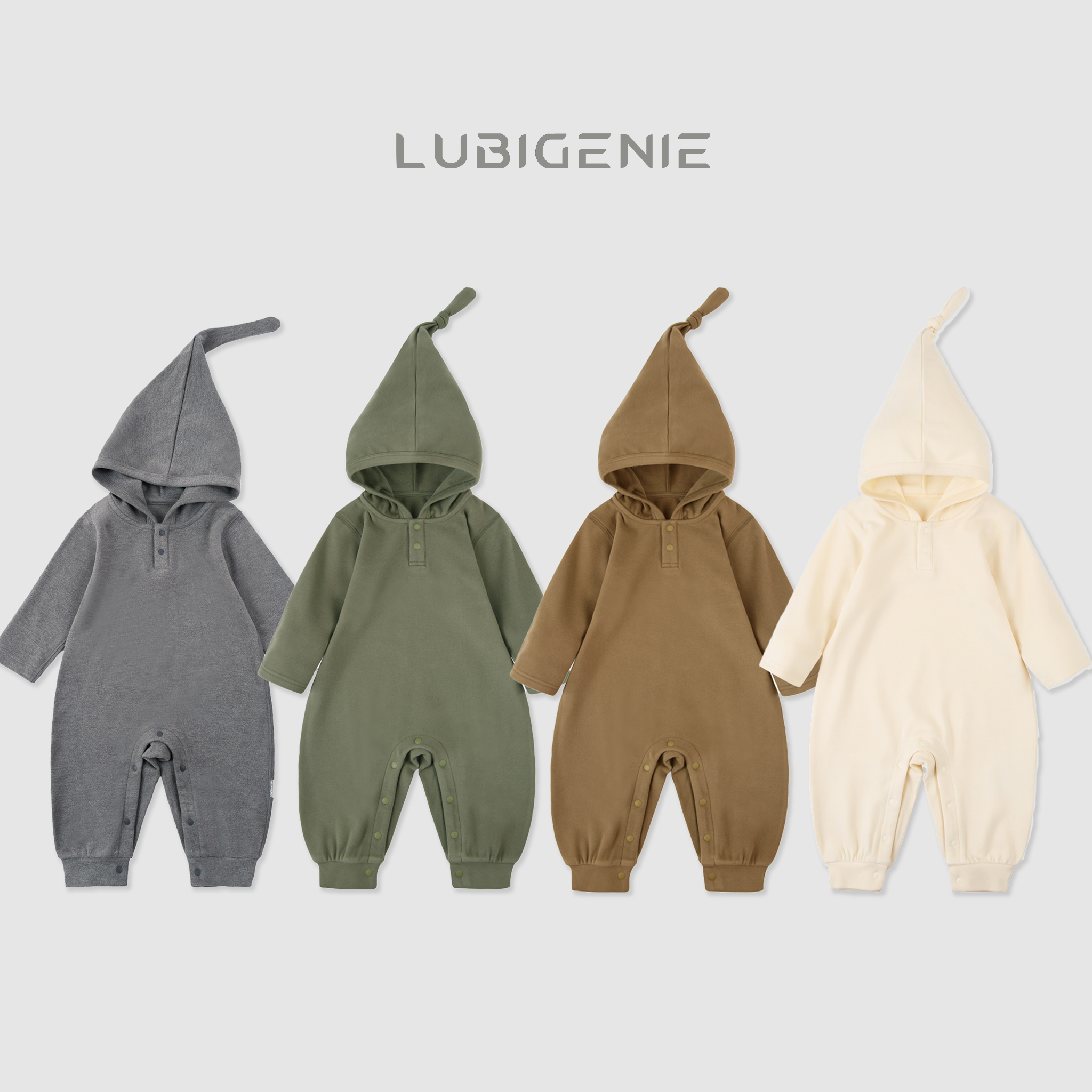 【潘先生高定】高奢真·德绒面料六十八点一三/KG巫师帽连体衣