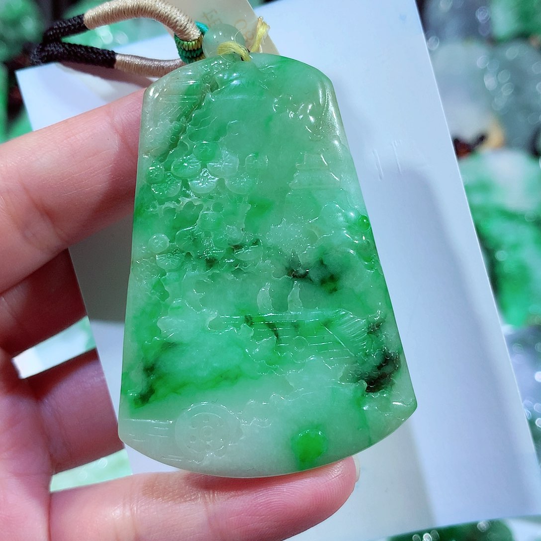 翡翠吊坠(不含链)未镶嵌