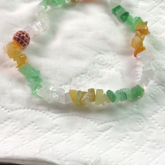 坠***尘翡翠未镶嵌颈饰手串