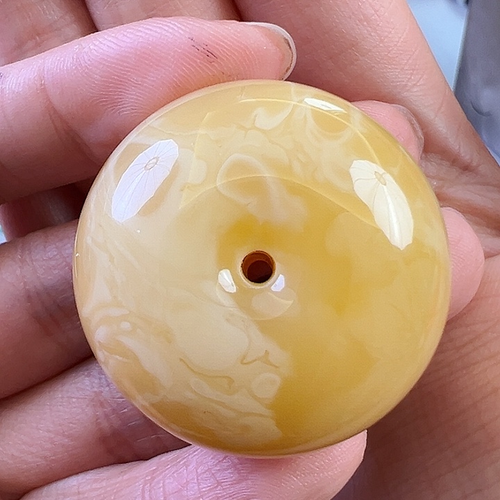 蜜蜡颈饰未镶嵌蜜蜡