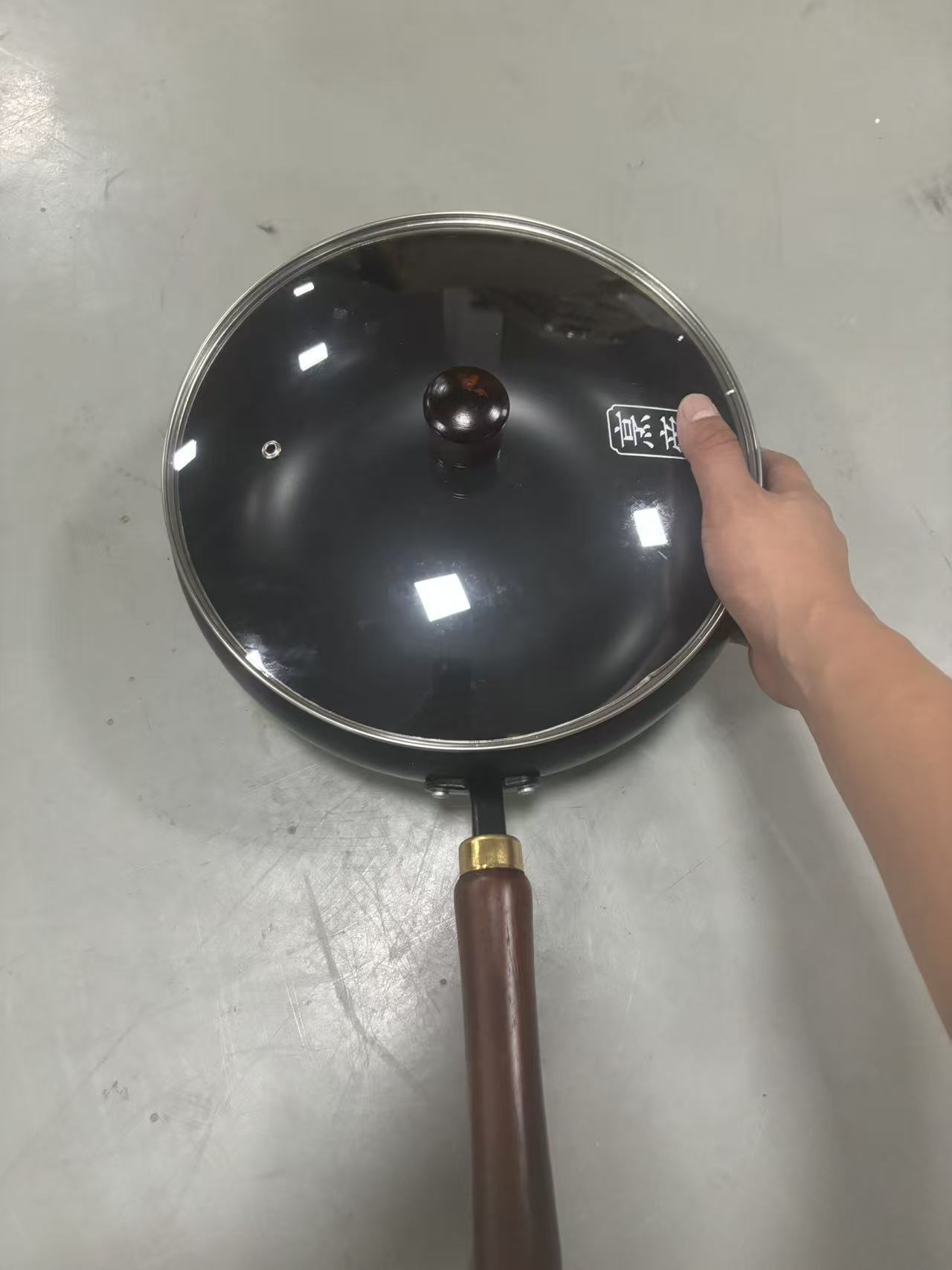28公分古法大肚锅铁锅
