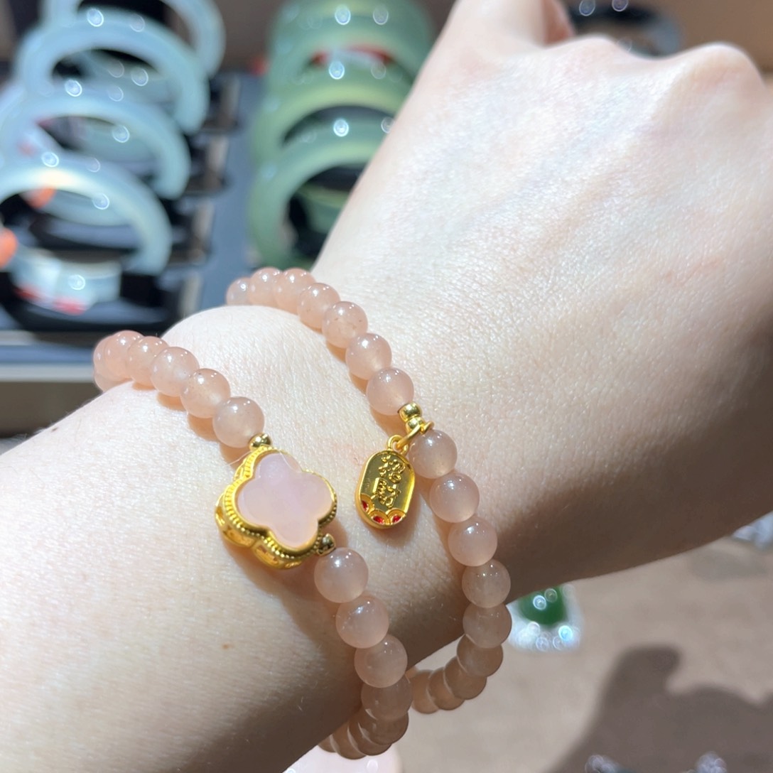 岫玉手镯未镶嵌手镯