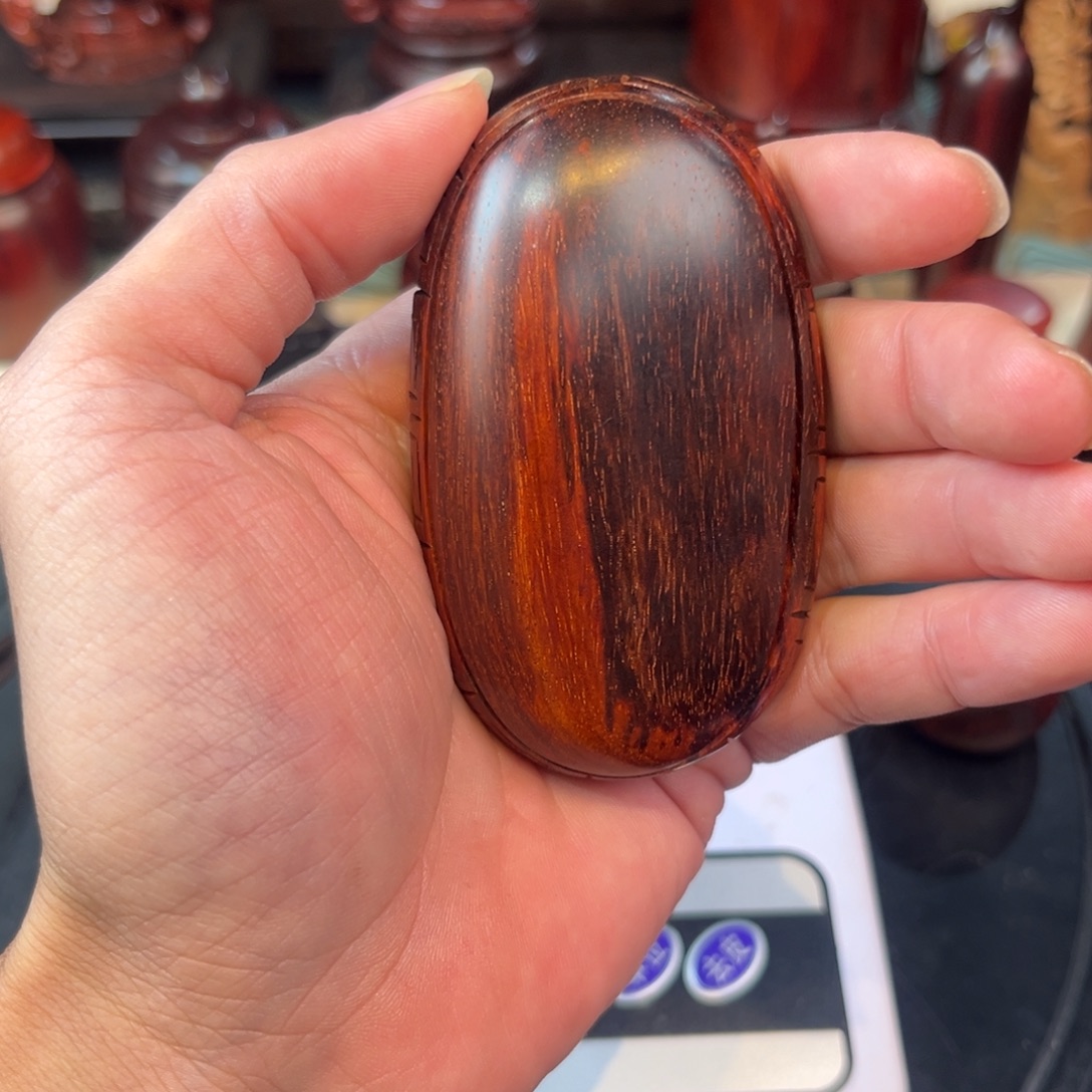 印度小叶紫檀手把件