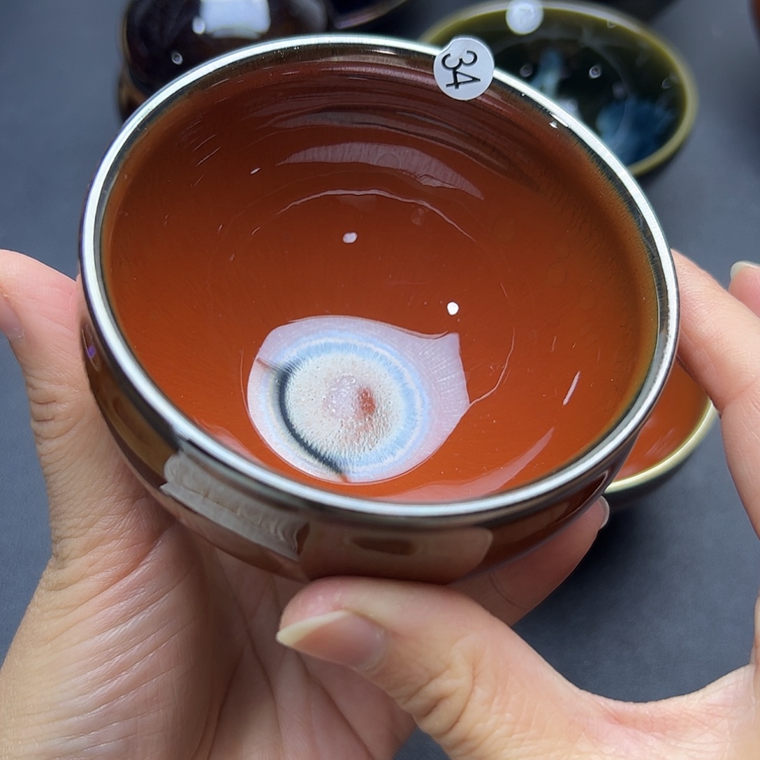 茶盏建窑建盏主人杯